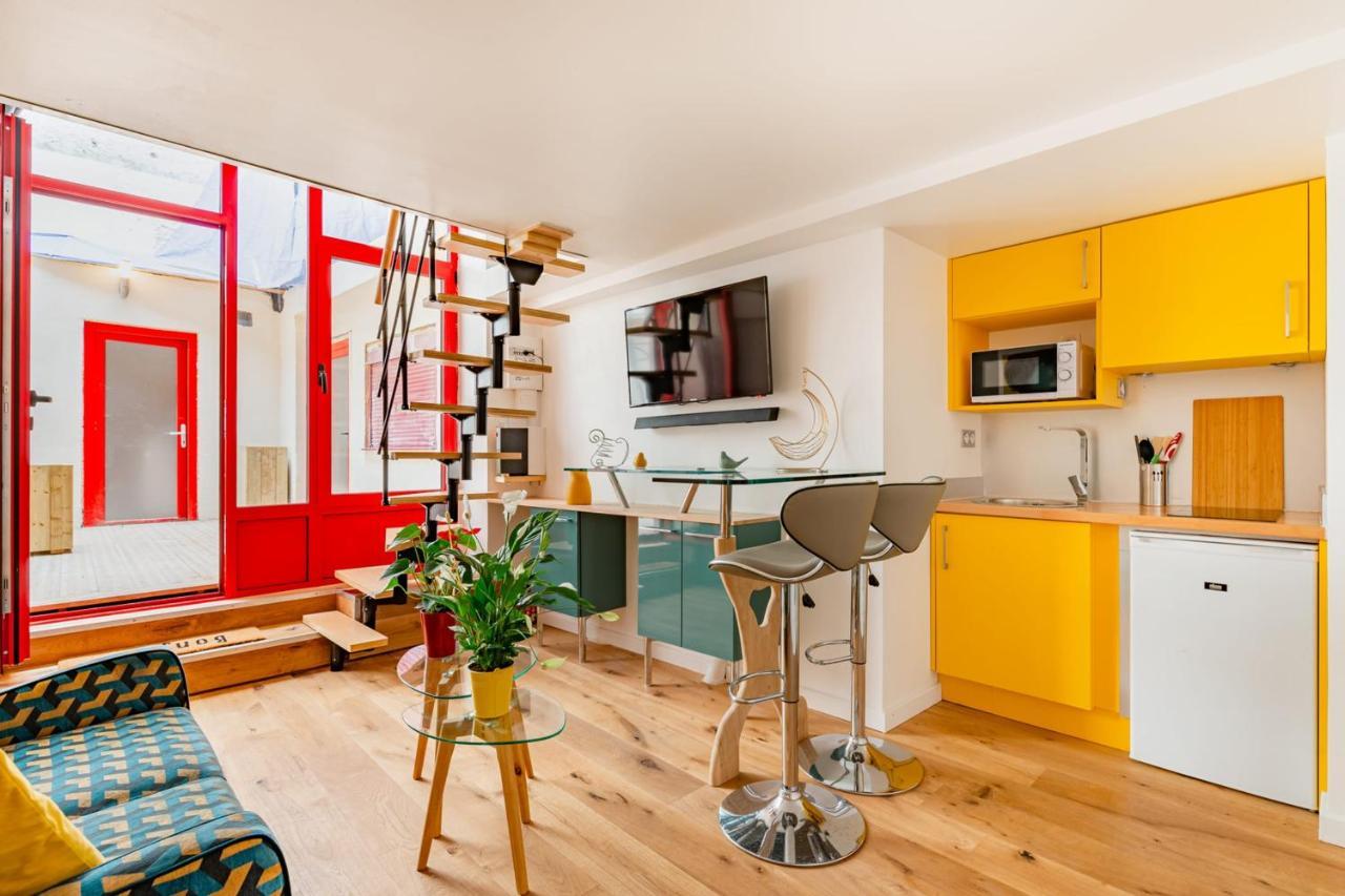 Beige Hospitalite - Elia Love Loft Centre Ville Сент Етиен Екстериор снимка